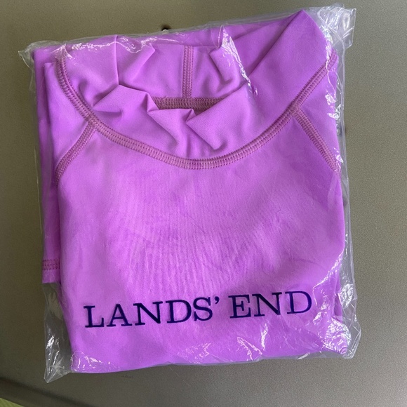 Lands' End Other - Lands' End Girls Rashguard - Size L Purple